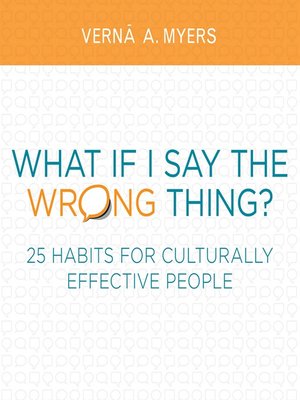 cover image of What if I Say the Wrong Thing?